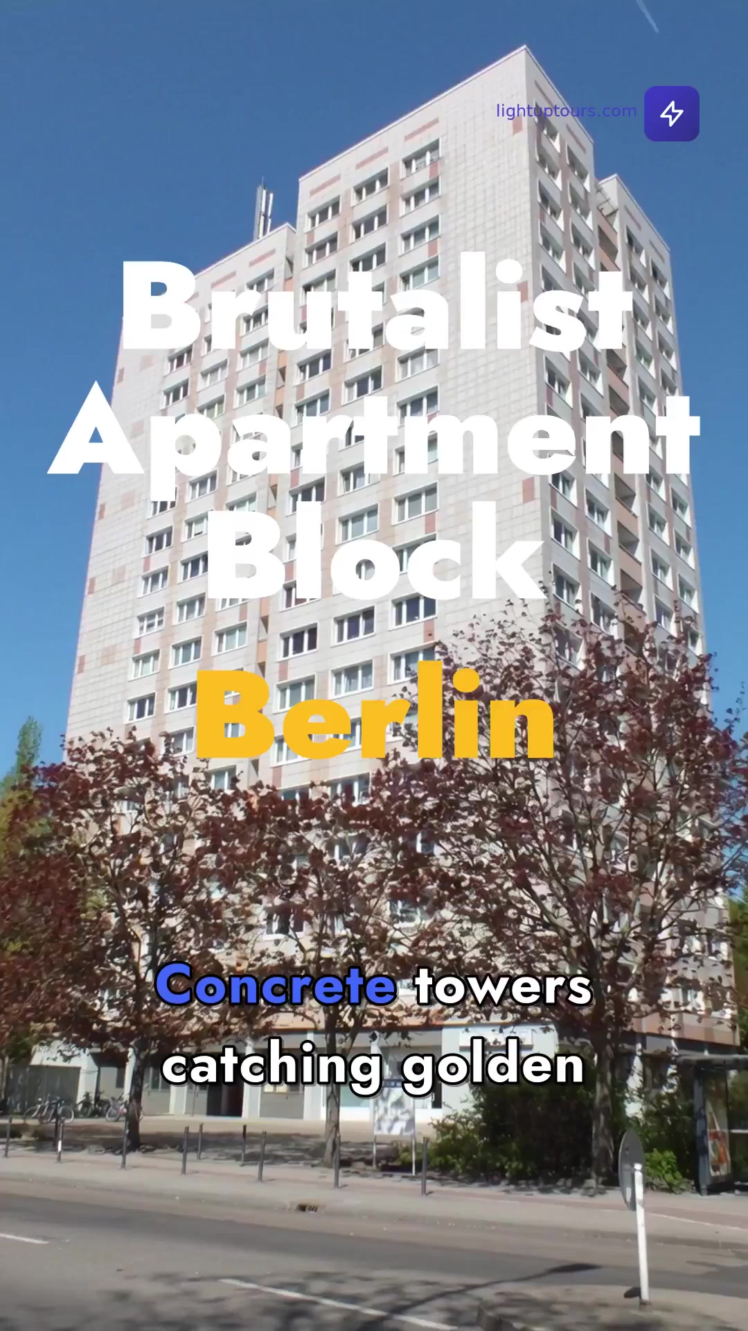 Brutalist Apartment Block